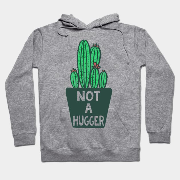 Not a Hugger Hoodie by Geeks With Sundries